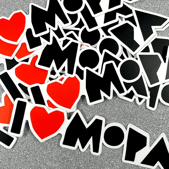 I Love MoPA Sticker - Image 2